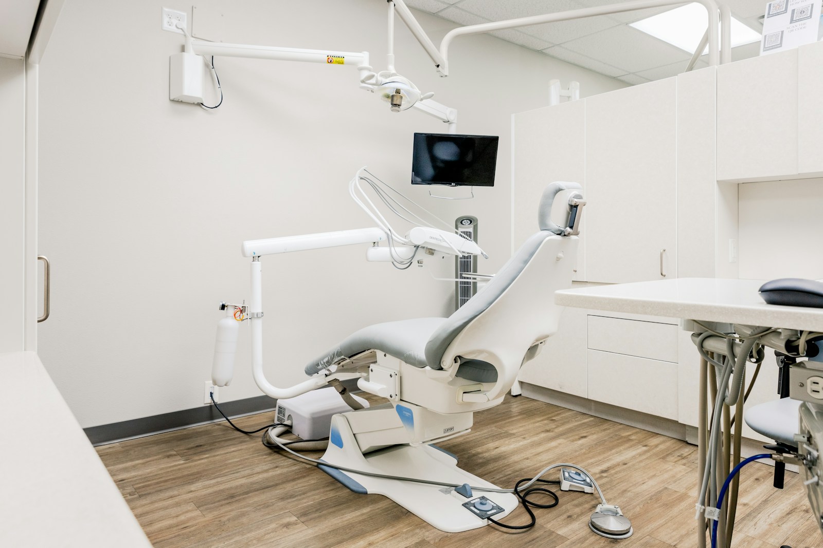 Illustrative dental clinic interior